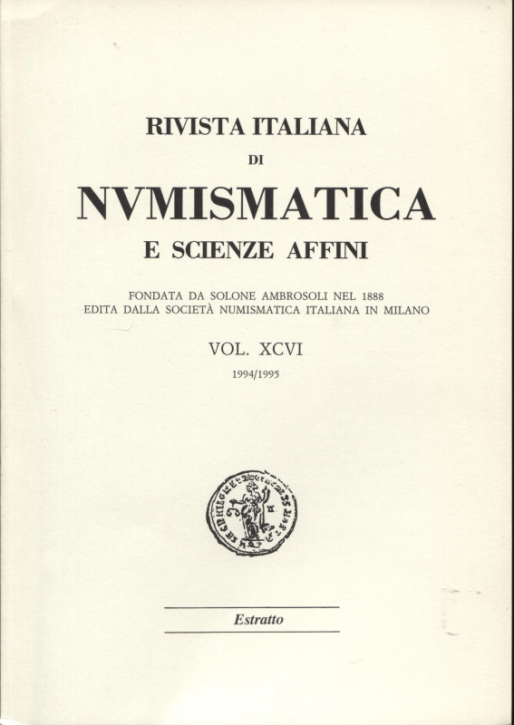 BELLESIA L. - Un tentativo di classificazione cronologica degli scudi d'oro di E...