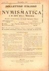 BUSTICO G. - Numismatica ossolana; RICCI S. - Le medaglie commemorative del L. Ginnasio Maffei…… Milano, 1910. brossura editoriale, buono stato. raro....