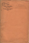 CESANO S. - Numismatica virgiliana. Torino, 1937. pp. 145-153, tavv. 1, + ill. nel testo. brossura editoriale, buono stato, raro e importante.