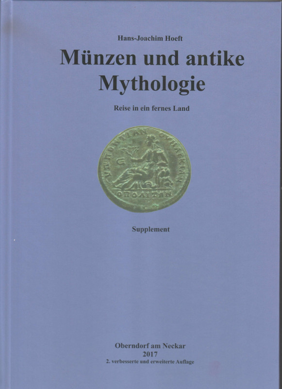 HOEFT Hans-Joachim. Munzen und antike Mythologie. Supplement. Oberndorf am Necka...