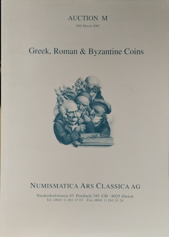 NAC – NUMISMATICA ARS CLASSICA. Auction M. Greek, Roman, & Byzantine coins. 20th...