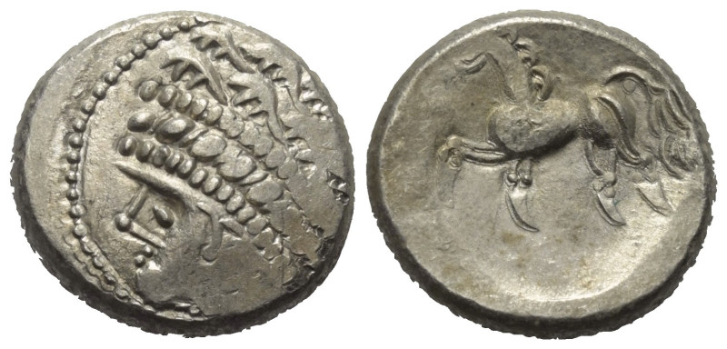 Ostkelten. Noricum. Ostnoricum.

 Tetradrachme (Silber).
Typ Samobor / A.

...