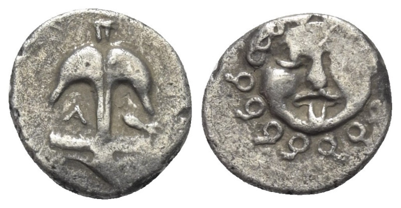 Thrakien. Apollonia Pontika.

 Drachme (Silber). Ca. 4. Jhdt. v. Chr.
Vs: Ank...