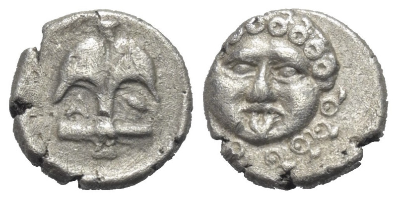 Thrakien. Apollonia Pontika.

 Drachme (Silber). Ca. 4. Jhdt. v. Chr.
Vs: Kop...