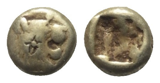 Königreich Lydien. Alyattes - Kroisos (605 - 540 v. Chr.).

 1/12 Stater bzw. ...