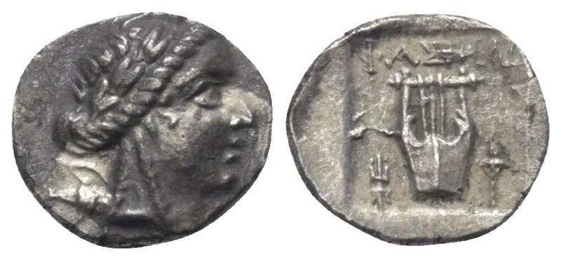 Lykien. Lykischer Bund.

 Drachme (Silber). Ca. 88 - 84 v. Chr. Phaselis.
Vs:...