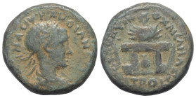 Pontos. Neokaisareia. Gordianus III. (238 - 244 n. Chr.).

 Bronze.
Vs: Büste mit Lorbeerkranz, Paludament und Panzer rechts.
Rs: Preistisch mit L...