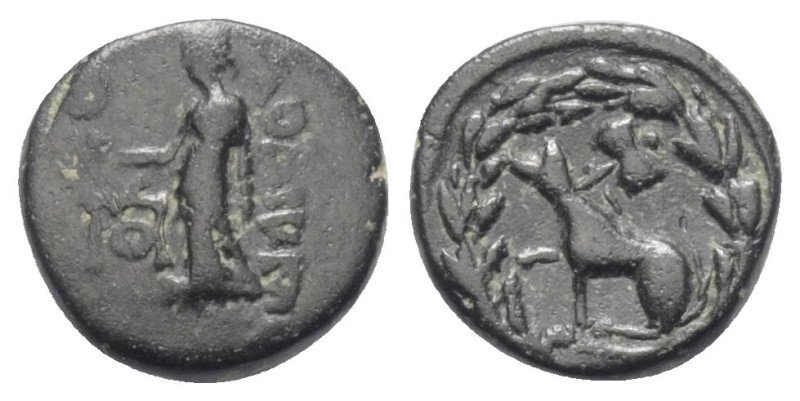 Phrygien. Laodikea am Lykos. Pseudo-autonome Prägung.

 Bronze. 1. Jhdt. n. Ch...
