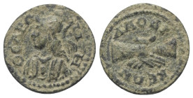 Phrygien. Laodikea am Lykos. Pseudo-autonome Prägung.

 Bronze. 2. - 3. Jhdt. n. Chr. (Zeit des Septimius Severus und Caracalla).
Vs: Büste der Rom...