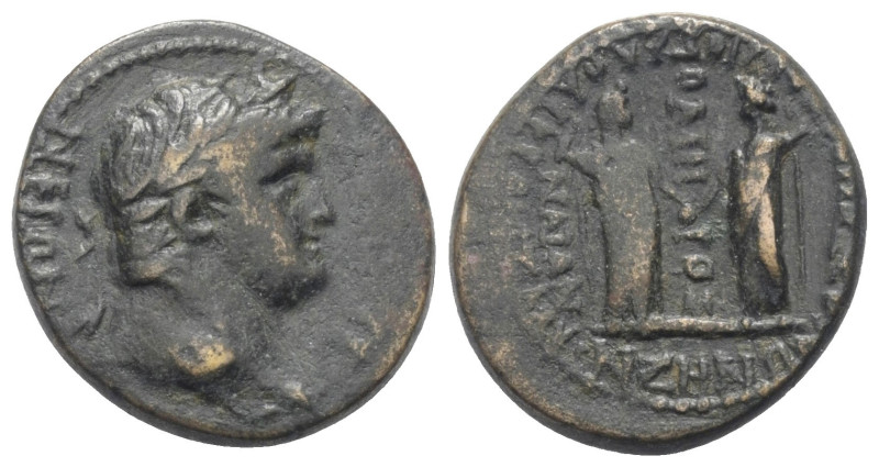 Phrygien. Laodikea am Lykos. Nero (54 - 68 n. Chr.).

 Bronze.
Auf die Homono...