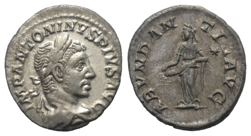 Elagabalus (218 - 222 n. Chr.).

 Denar (Silber). 220 - 221 n. Chr. Rom.
Vs: ...