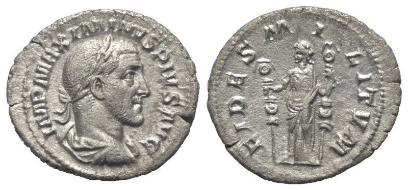 Maximinus I. Thrax (235 - 238 n. Chr.).

 Denar (Silber). 235 - 236 n. Chr. Ro...