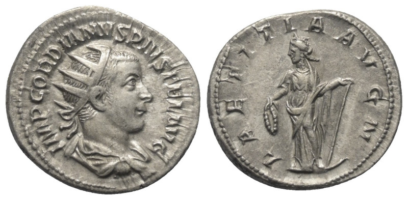 Gordianus III. (238 - 244 n. Chr.).

 Antoninian (Silber). 241 - 243 n. Chr. R...