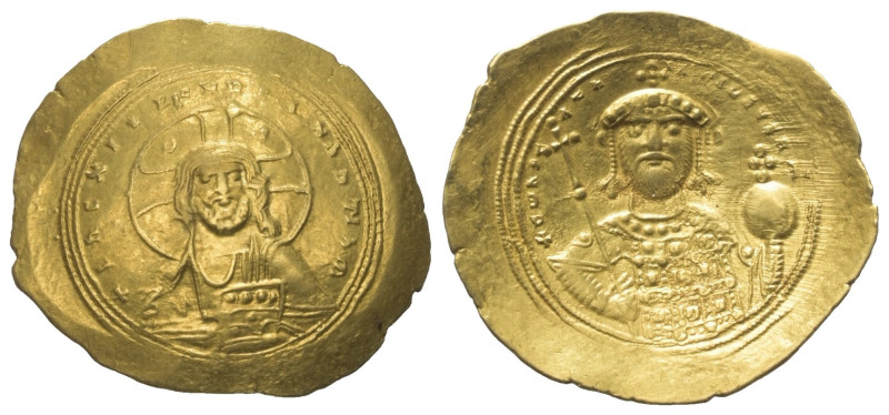 Constantinus IX. Monomachos (1042 - 1055 n. Chr.).

 Histamenon nomisma (Gold)...