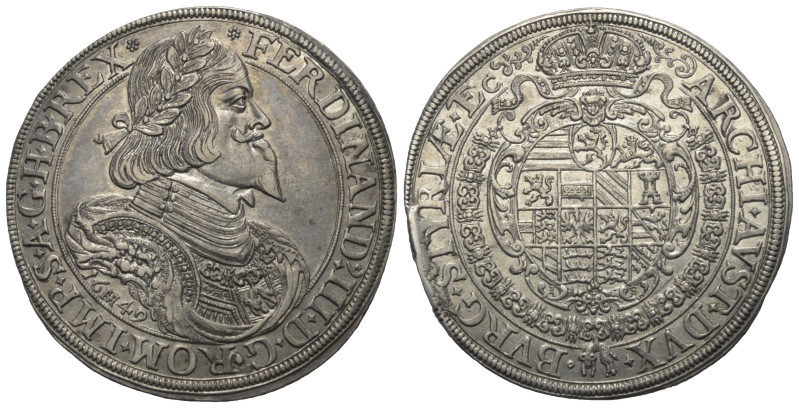 Habsburger bis 1806. Ferdinand III. (1637 - 1657).

 Taler (Silber). 1659. Gra...