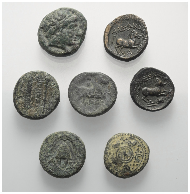 Griechische Münzen - Lots.


Unter anderem: Alexander III. (Königreich Makedo...