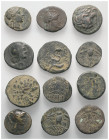 Griechische Münzen - Lots.


Pergamon (Mysien).

Lot (12 Stück): Bronze; ca. 2. - 1. Jhdt. v. Chr.

Sehr schön - fast sehr schön.

Verkauft w...