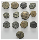 Griechische Münzen - Lots.


Unter anderem: Pitane (Mysien) / Abydos (Troas) / Mytilene (Lesbos) / Magnesia / Milet (Ionien).

Lot (13 Stück): Br...