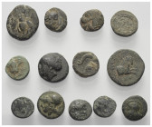 Griechische Münzen - Lots.


Unter anderem: Elaia (Aiolis) / Ephesos / Phokaia / Priene (Ionien) / Rhodos (Inseln vor Karien)

Lot (13 Stück): Br...