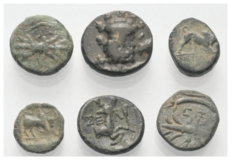 Griechische Münzen - Lots.


Unter anderem: Selge (Pisidien).

Lot (6 Stück...