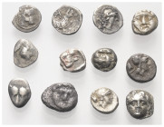 Griechische Münzen - Lots.


Unter anderem: Milet (Ionien) / Selge (Pisidien) / Laranda (Lykaonien).

Lot (12 Stück, Silber): verschiedene Nomina...