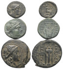 Griechische Münzen - Lots.


Prusias I. (Königreich Bithynien) / Laodikeia (Phrygien) / Seleukos II. (Königreich der Seleukiden).

Lot (3 Stück):...