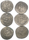 Griechische Münzen - Lots.


Sasanidisches Königreich.

Lot (3 Stück, Silber): Drachme; ca. 5. - 6. Jhdt. n. Chr.

Sehr schön - fast sehr schön...