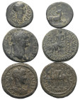Provinzialrömische Münzen - Lots.


Unter anderem: Lydien / Karien.

Lot (3 Stück): Bronze; 1. - 3. Jhdt. n. Chr.

Sehr schön - fast sehr schön...