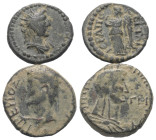 Provinzialrömische Münzen - Lots.


Phrygien / Galatien.

Lot (2 Stück): Bronze; 1. - 3. Jhdt. n. Chr.

Sehr schön - fast sehr schön.

Verkau...