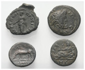 Provinzialrömische Münzen - Lots.


Unter anderem: Ionien / Phrygien.

Lot (4 Stück): Bronze; 1. - 3. Jhdt. n. Chr.

Sehr schön - fast sehr sch...