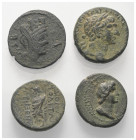 Provinzialrömische Münzen - Lots.


Unter anderem: Phrygien / Seleukis und Pierien.

Lot (4 Stück): Bronze; 1. - 3. Jhdt. n. Chr.

Sehr schön -...