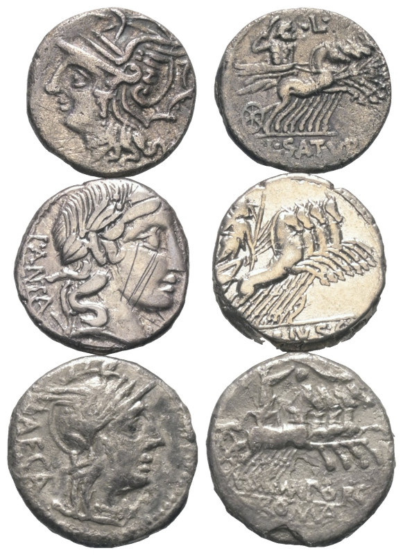 Römische Münzen - Lots. Republik.


Lot (3 Stück, Silber): Denare aus dem 1. ...