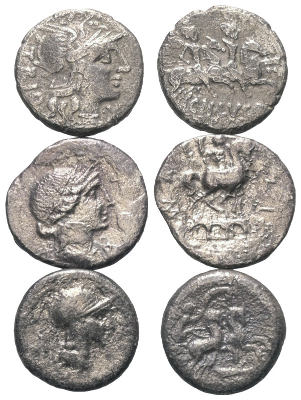 Römische Münzen - Lots. Republik.


Lot (3 Stück, Silber): Denare aus dem 1. ...