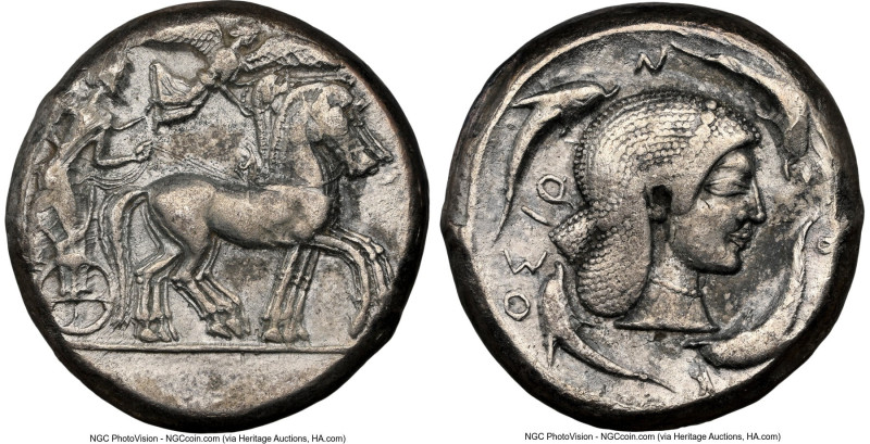 SICILY. Syracuse. Deinomenid Tyranny, Gelon I (ca. 480-475 BC). AR tetradrachm (...