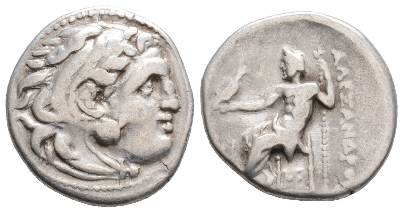 KINGS OF MACEDON. Alexander III 'the Great' (336-323 BC). Drachm. 4,1 g. 17,7 mm...