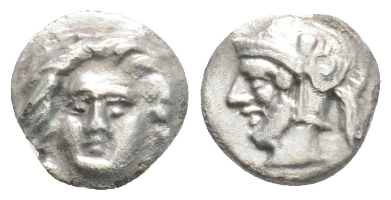 CILICIA, Tarsos, Time of Pharnabazos and Datames (Circa 379-372 BC) obol, 0.46 g...