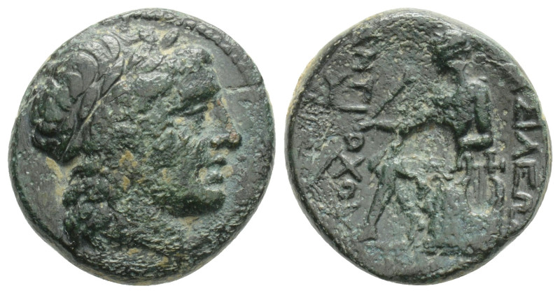 Greek, SELEUKID KINGS OF SYRIA. Antiochos II Theos, 261-246 BC. AE
Laureate hea...