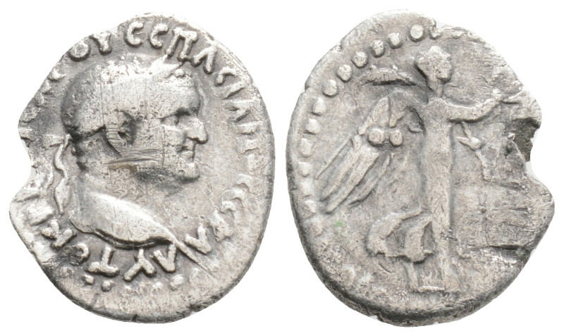 Roman Provincial
Cappadocia. Caesarea. Vespasian AD 69-79. Hemidrachm AR, 1,48 ...