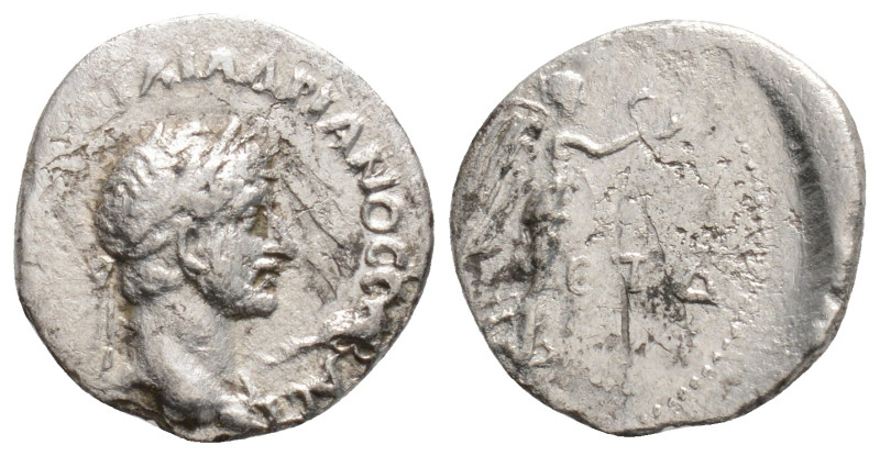 CAPPADOCIA. Caesarea. Hadrian (117-138). Hemidrachm. Dated RY 4 (119/20). 1,4 g....