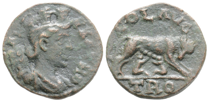 Roman Provincial
Troas. Alexandreia. Pseudo-autonomous issue circa AD 250. Bron...