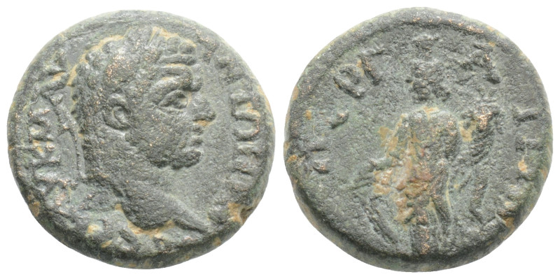 Roman Provincial Coins
Caracalla (198-217). Ae. 5,8 g. 18 mm.