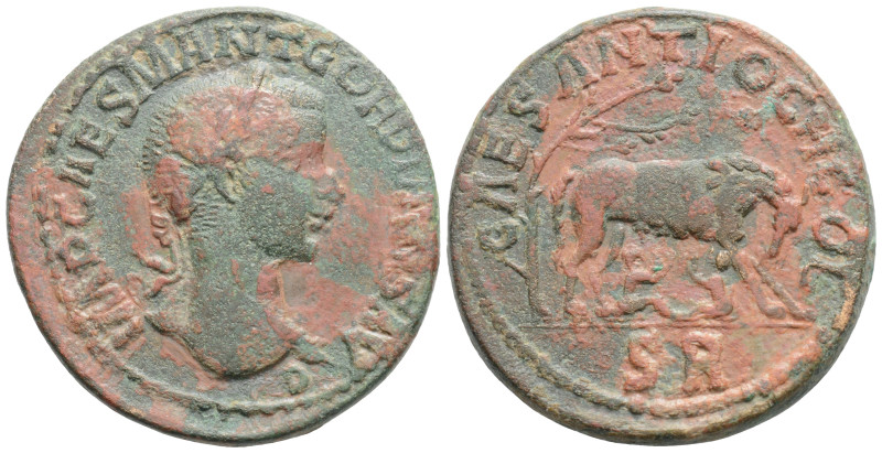 Roman Provincial, PISIDIA, Antioch, Gordian III (238-244 AD) AE Bronze (25,4 mm,...