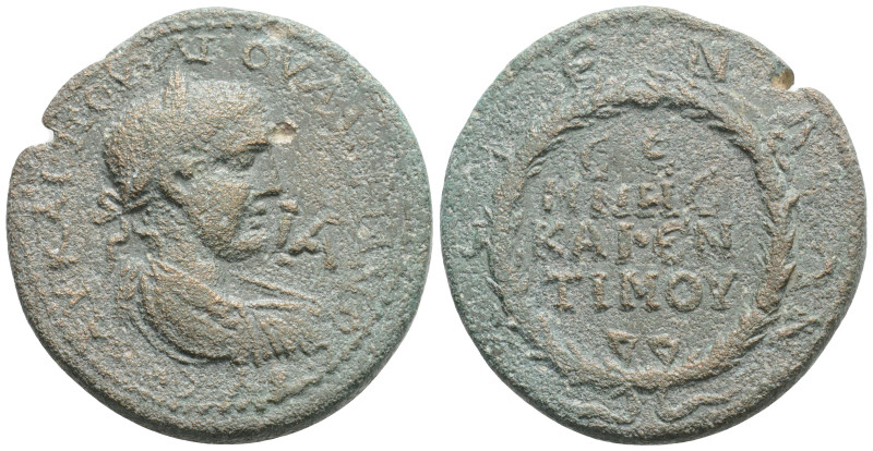 Roman Provincial
PAMPHYLIA. Aspendos. Valerian I (253-260). 11 Assarion. 25,3 g...