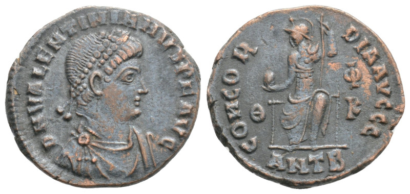 Roman Imperial
Valentinian II, 375-392 Æ3 circa 378 - 383, Æ 18.2 mm., 2.57 g. ...