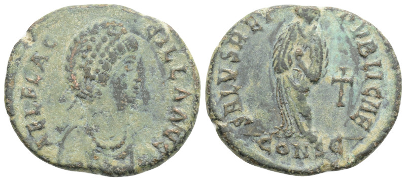 Roman Imperial Coins
AELIA FLACCILLA (Augusta, 379-386/8). Ae. Constantinople. ...