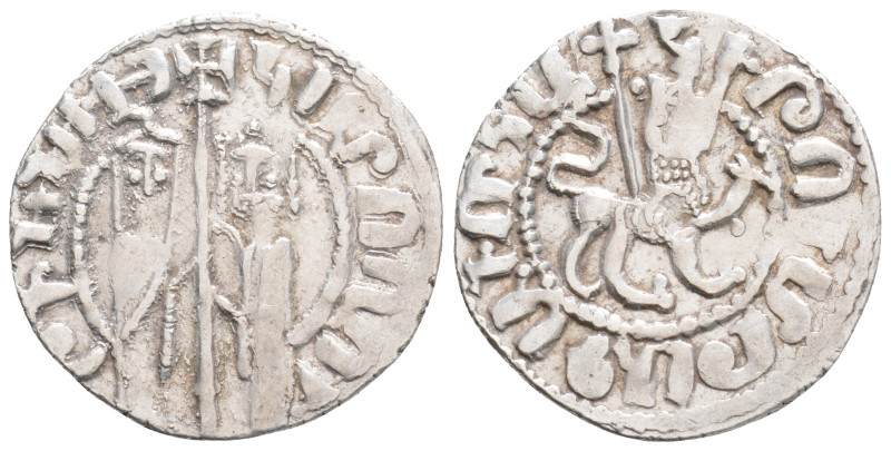 Medieval
ARMENIA. Hetoum I and Zabel (1226-1270 AD)
AR Tram()21,3 mm 2.9 g)
O...