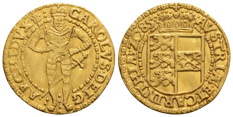 World Coins, HOLY ROMAN EMPIRE. Charles (Archduke of Inner Austria, 1564-1590). ...