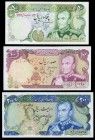 Irán. 1974. Lote de 3 billetes 50, 100 y 200 rials. A EXAMINAR. SC-/SC. Est...35,00.