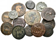 Hispania Antigua. Lote de 14 bronces ibéricos diferentes. Interesante. A EXAMINAR. BC+/MBC. Est...200,00.