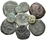 Hispania Antigua. Lote de 10 bronces ibéricos de Malaca. A EXAMINAR. BC-/BC+. Est...60,00.